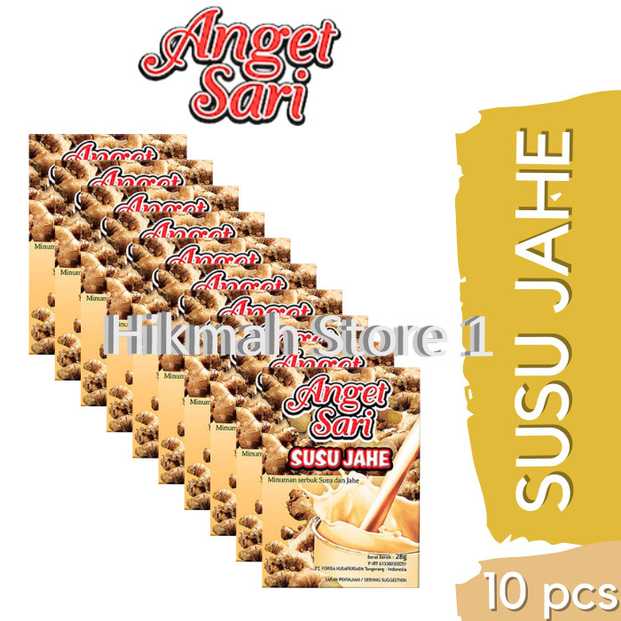 

Susu Jahe Anget Sari Sachet 28 gr - 1 Renceng (10 Sachet)