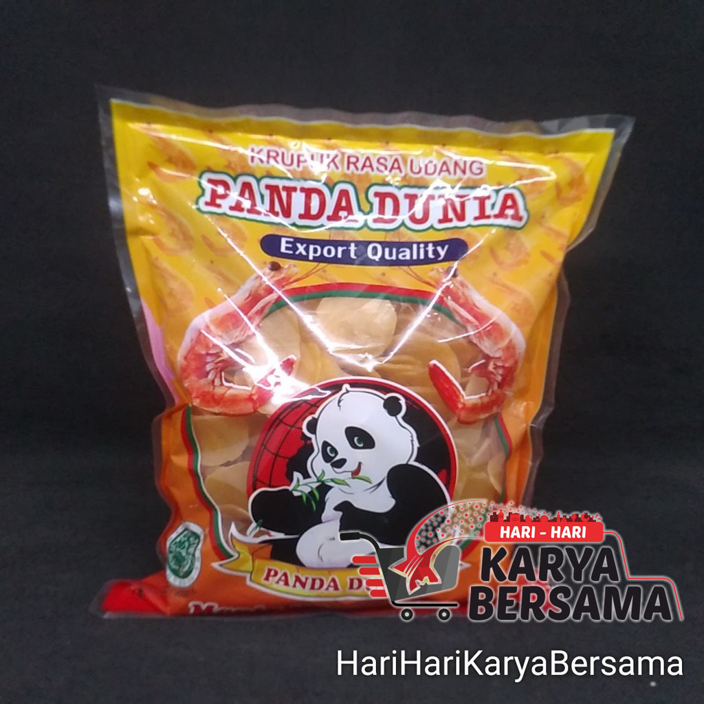 

PANDA DUNIA KERUPUK RASA UDANG 400GR