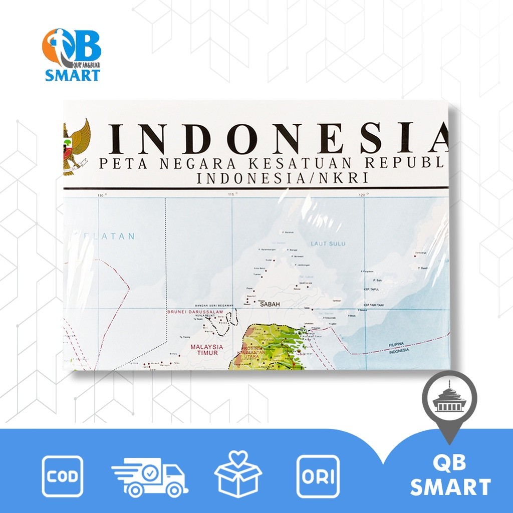 

Peta Indonesia Lipat