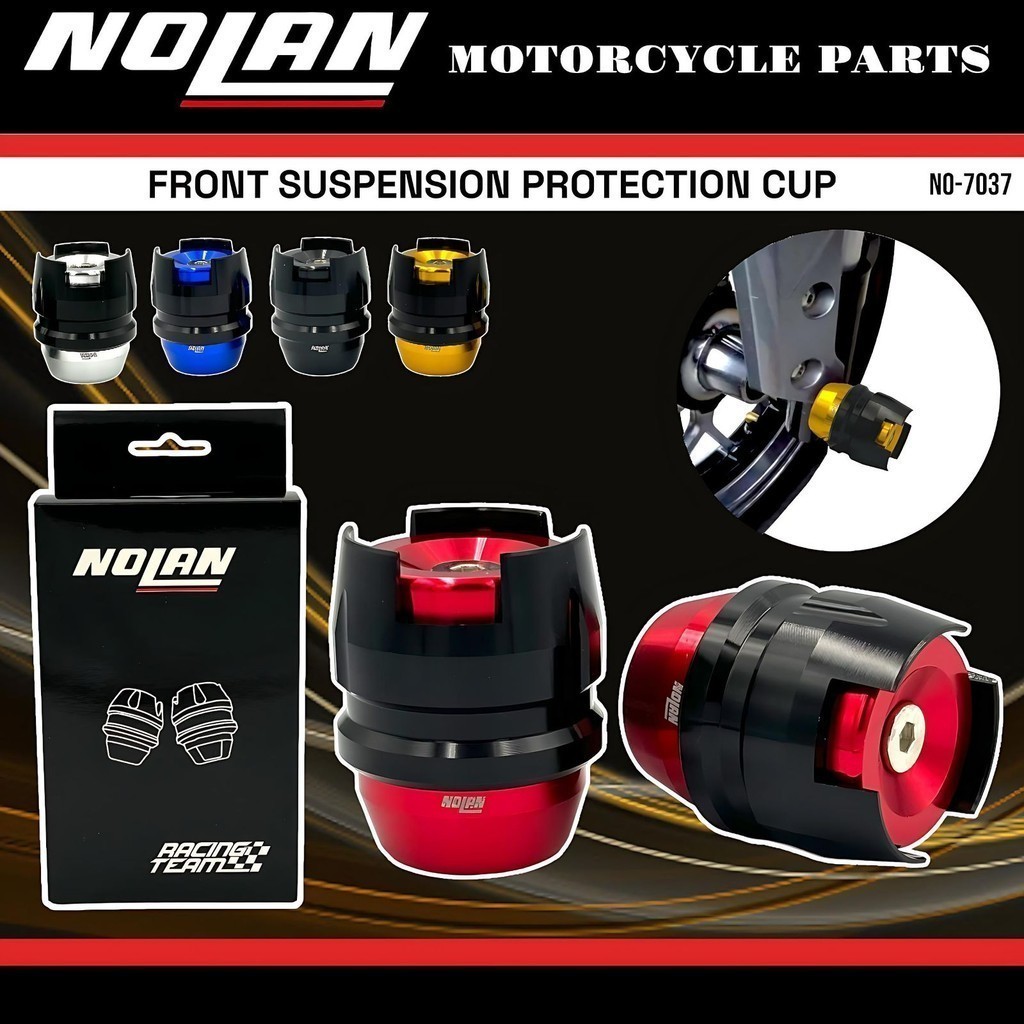 CJ Jalu As Roda Depan NOLAN Jalu As Roda Full CNC Aluminium 7037 CJ