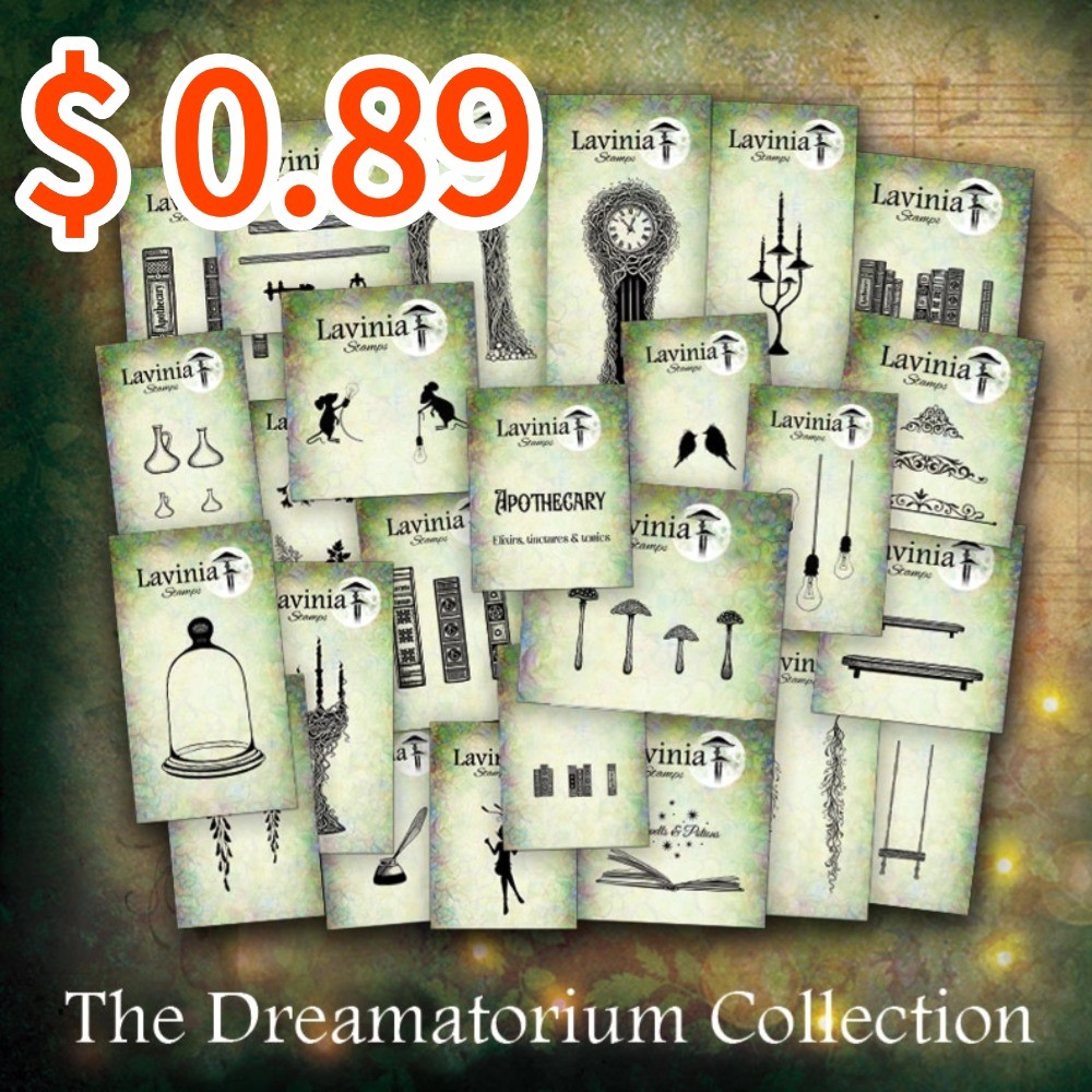 

laviniastamps The Dreamatorium Stamp Collection Stamp Scrapbook Diary Decoration Embossing Template DIY Greeting Card Handmade