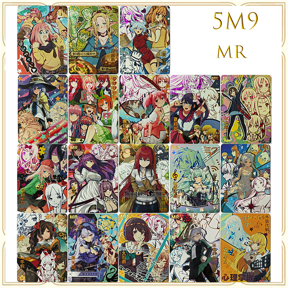 Anime Goddess Story 5M9 ACG MR Hoshino Ai Nakano Yotsuba Chiori Boy Game Toys Collectible Cards Chri