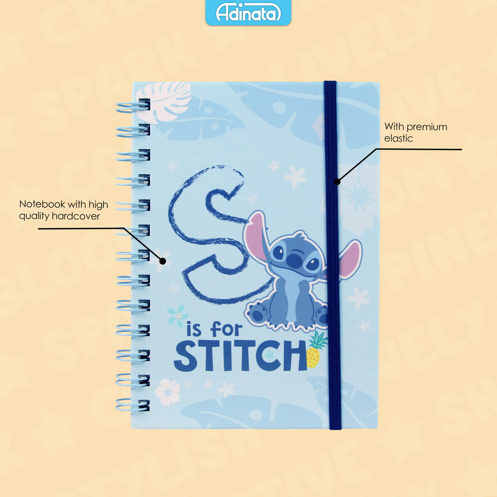 

NEW PRODUCT STITCH B6 NOTEBOOK 2537-4825 - ADINATA / BUKU CATATAN / MEMO JAVABSJSG