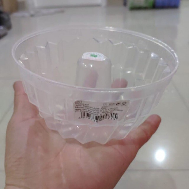 Cetakan Agar / Puding / Kue Bulat Mini 350ml Merk Green leaf 0971