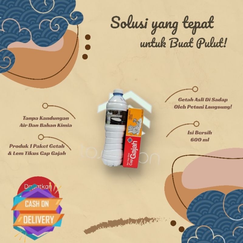 NEW ARRIVAL getah karet mentah cair murni termurah GETAH