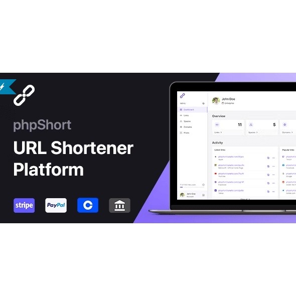 PHPShort – URL Shortener Platform