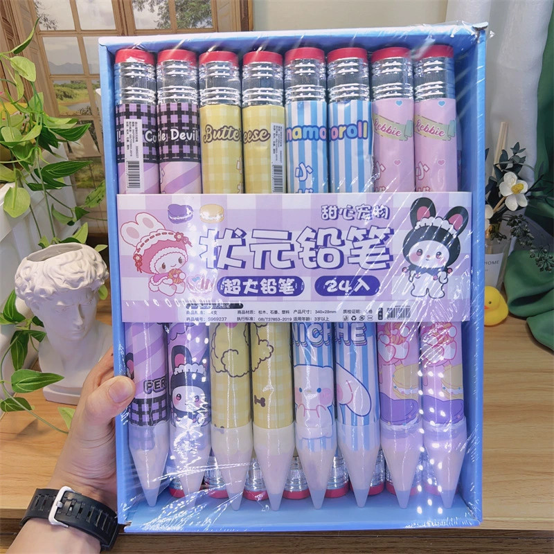 

Diskon 6.6 Hadiah Alat Tulis Anak Pensil Jumbo Kreatif Pensil Besar Baru Kartun Lucu Pensil
