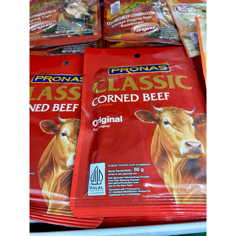 

PRONAS Classic Corned Beef 50 gram - ARM