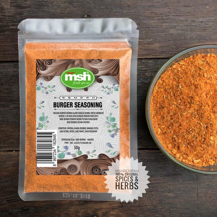 

Promo Bumbu Masak~[Terlaris] Burger Seasoning