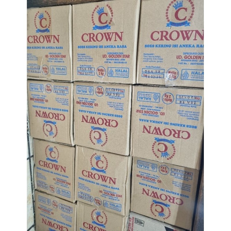 

[2kg ] Sus coklat CROWN