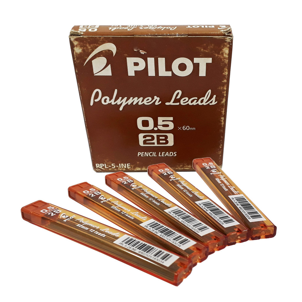 

Refill Isi Ulang Pensil Pencil Pilot 2B 0.5mm/0.7mm PILOT PPL5/PPL7