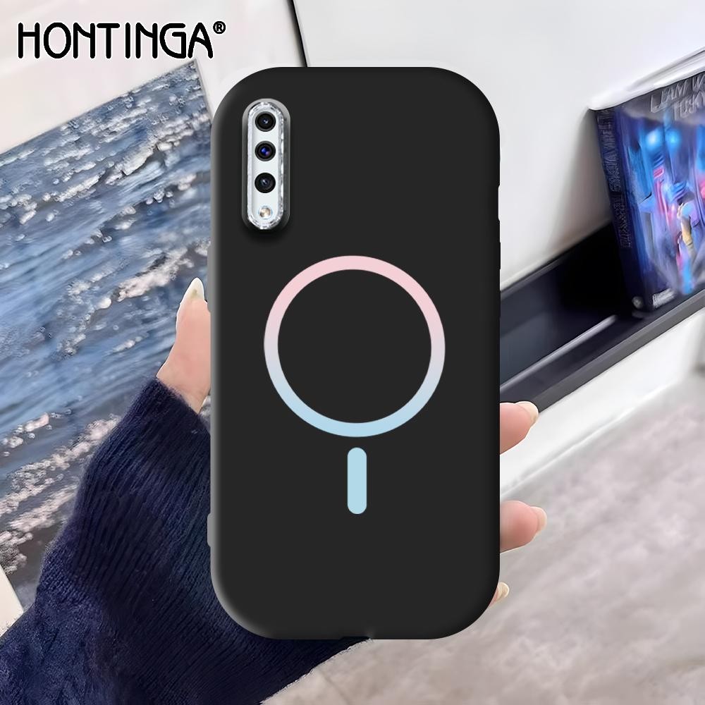 Hontinga Casing Hp Untuk Compitable With Samsung A50 A50S A30S Silikon Sofcase Cassing Softcase Fash