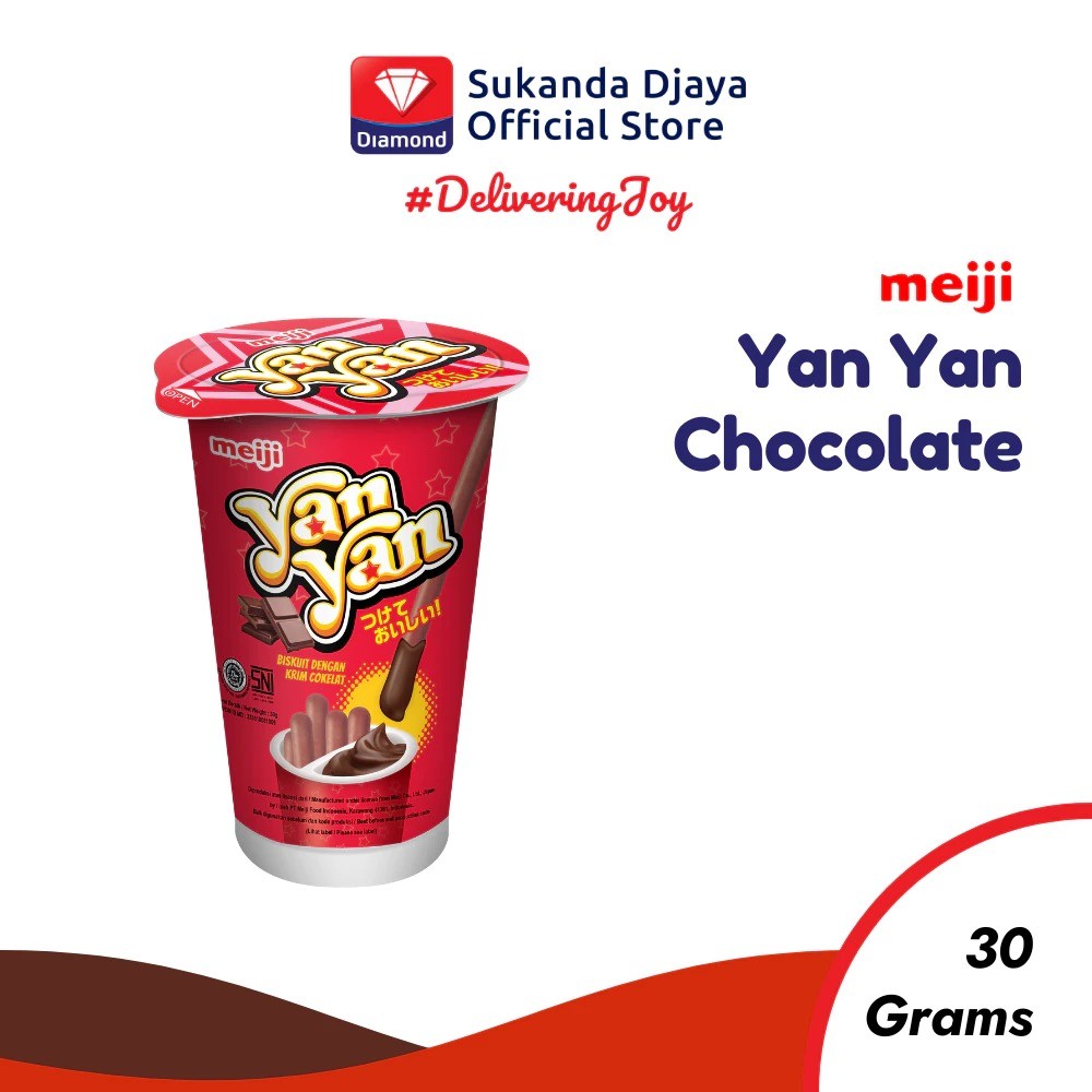

Meiji Yan Yan Biskuit Chocolate Snack Ringan 30 Gr - Free Gimmick
