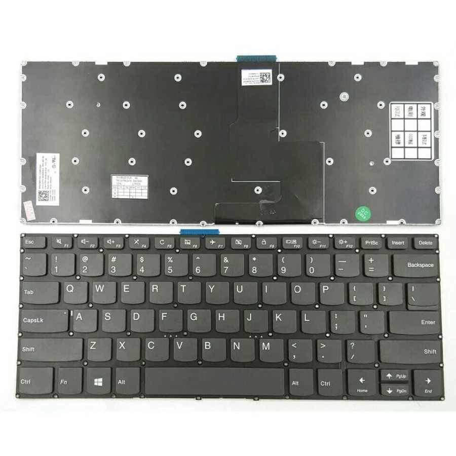 keyboard Lenovo V130-14 V130-14IKB 141ikb tombol DELETE