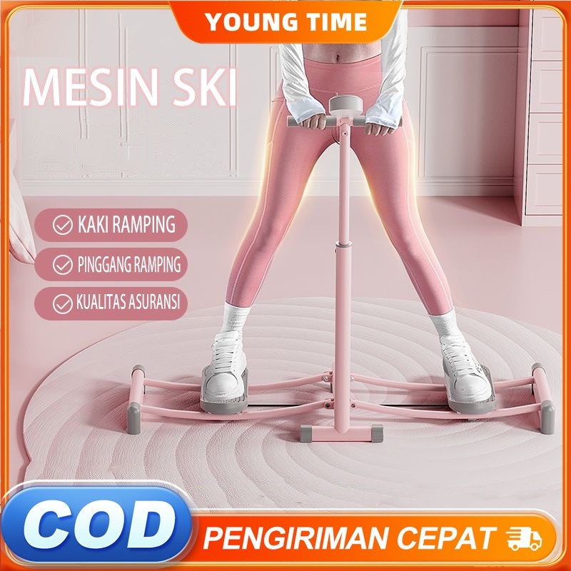 【Ready】mesin ski alat fitnes 2 IN 1 Alat Olahraga Fitness alat olahraga di rumah