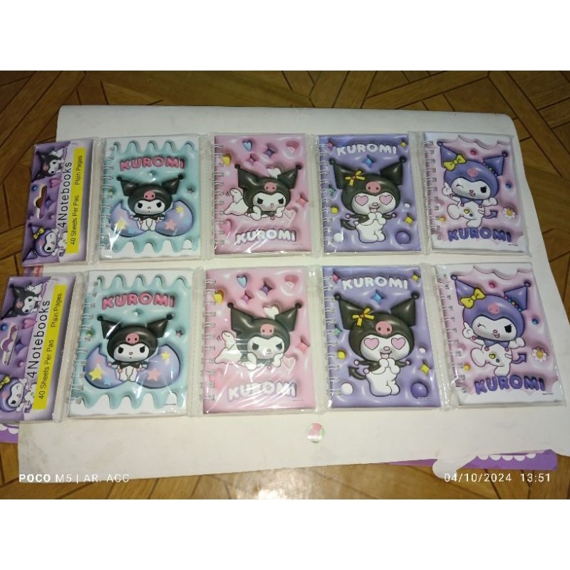 

BRS45 Diary Renteng Kuromi (Isi 4 pcs) murah
