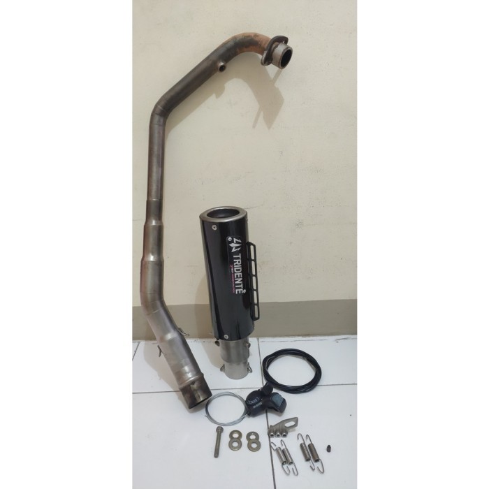 Knalpot 3Tech Tipe Spartan GP Custom Fullsystem Honda Sonic 150r