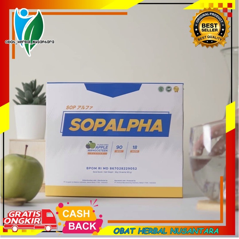 Sopalpha Bioboost SOP ALPHA 100% ORIGINAL Salmon Ovary Peptide SOP SUBARASHI BPOM 1 box 18 Sachet SO