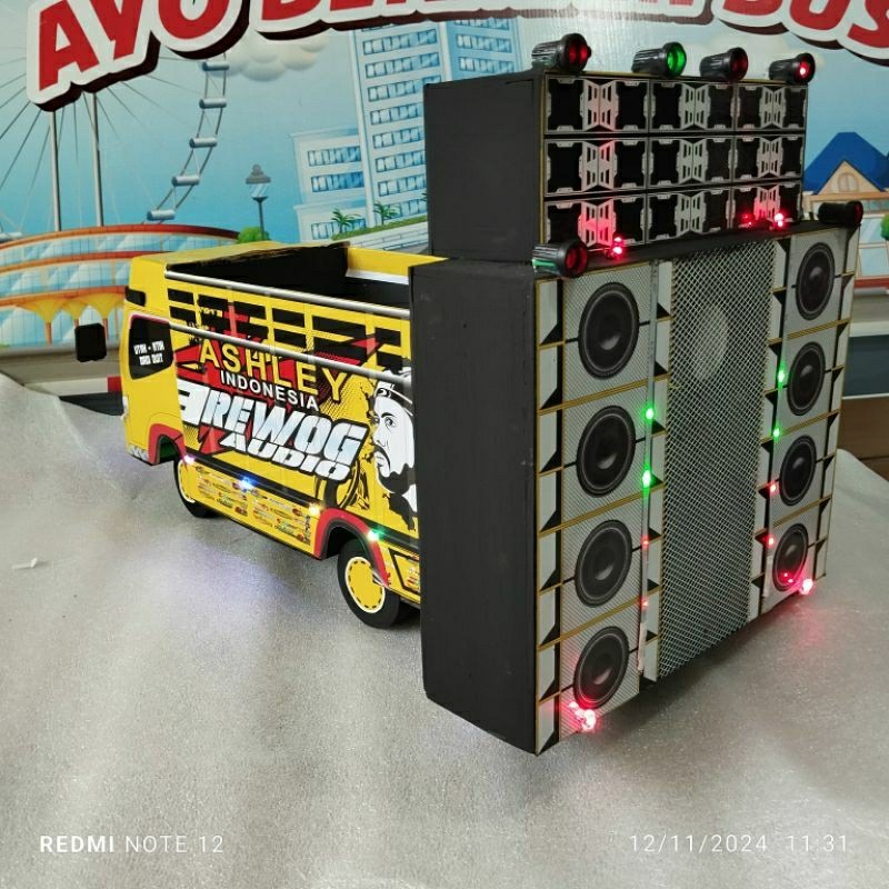 MINIATUR TRUK SOUND SYSTEM / MINIATUR TRUK HOREG / MINIATUR TRUK