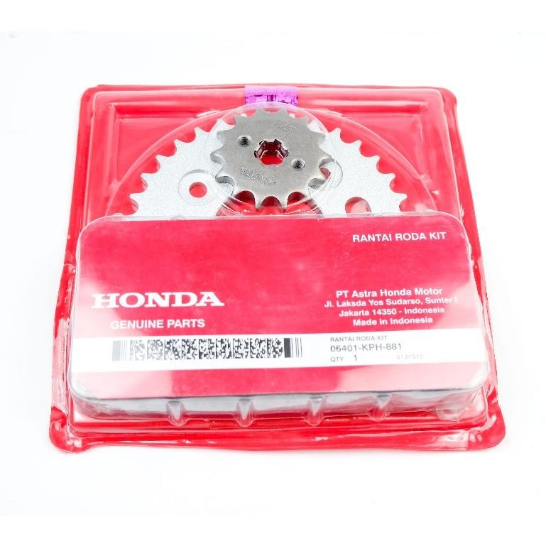 gear set sepeda motor honda supra x 125 - KPH motor