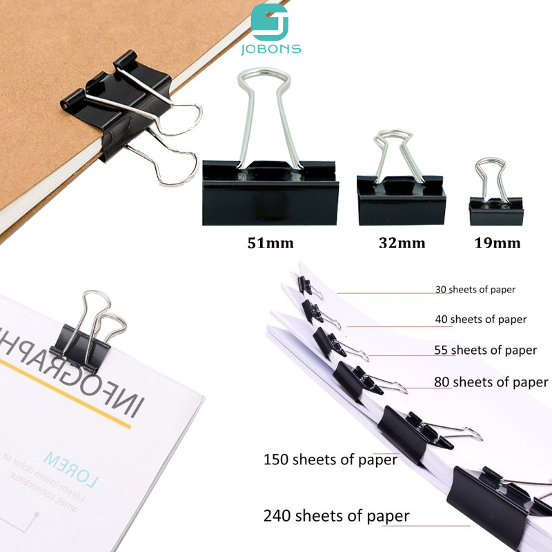 

Penjepit Kertas / Binder Klip / Joyko Binder Clip Penjepit Kerta