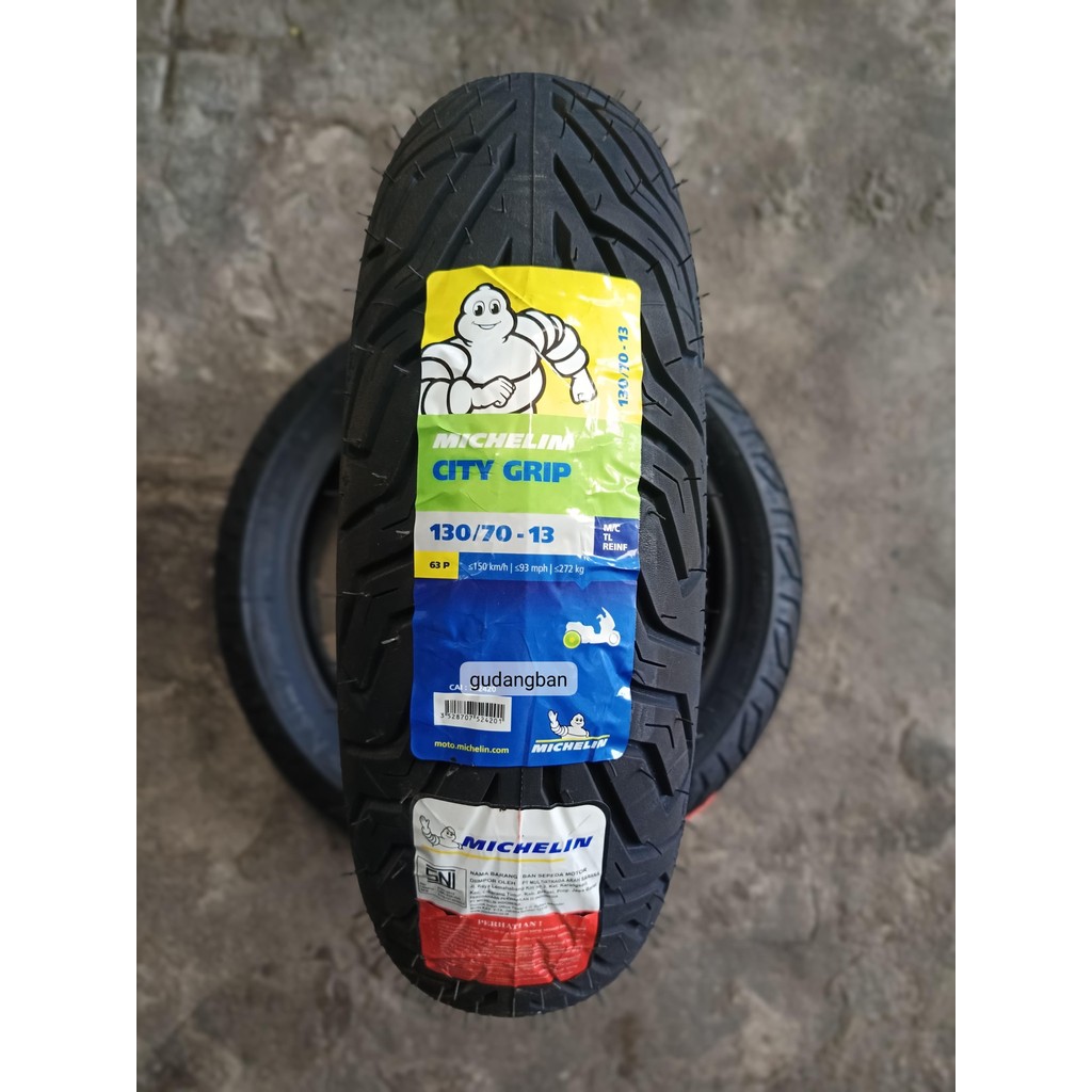 ( CITY GRIP RING 13 ) THAILAND 130 70 13 MICHELIN THN 2025 Ban NMAX ADV PCX 160 TUBELESS FREE PENTIL
