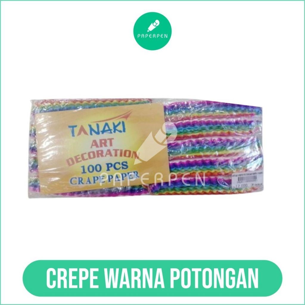

[SG] (PAK) CREPE WARNA POTONGAN/KERTAS CREPE/KERTAS KOBOT