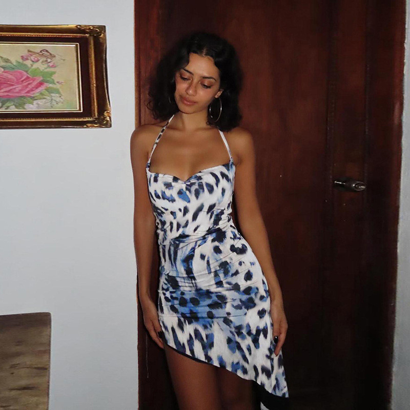 Gaun Motif Macan Tutul