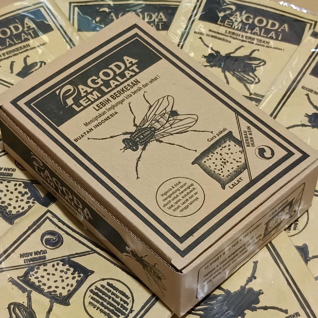 Pagoda Lem Lalat - Lem Lalat Pagoda Super Lengket