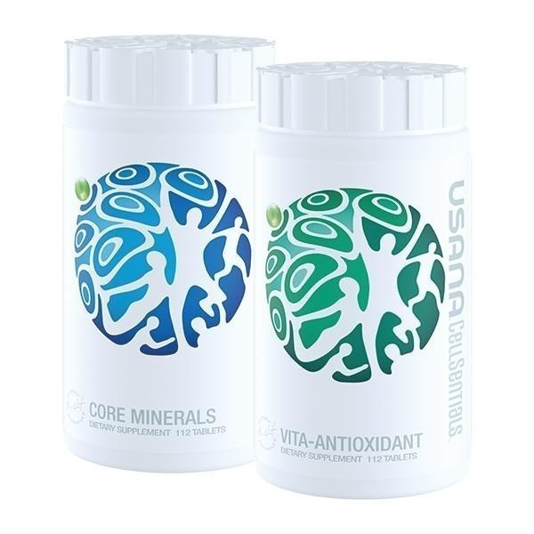 USANA CellSentials - Tiga aksi sistem nutrisi seluler USANA: Core Minerals and USANA Vitox - LancarJ