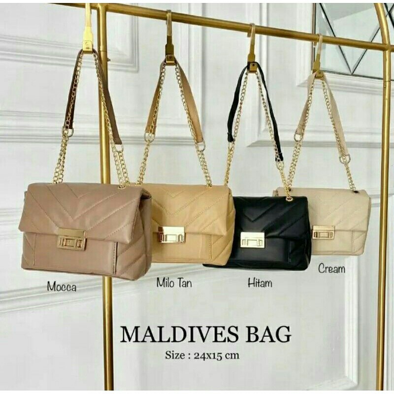 Grosir Tas Wanita Maldives Slingbag Premium - Tas Wanita Kekinian - Tas Wanita Branded Murah