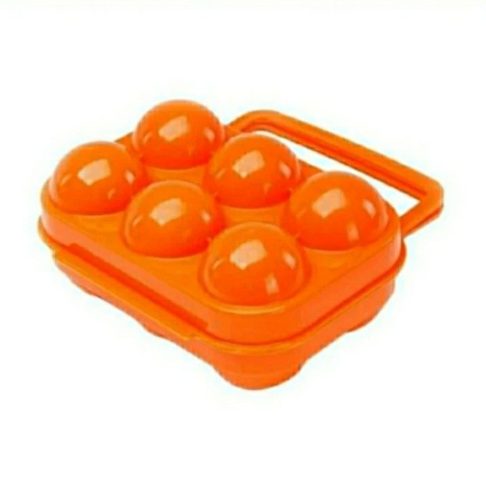 

Jual tempat telur camping isi 6 egg holder case isi 6 tempat telur outdoor - ISI 6 OREN Kode Ss best seller