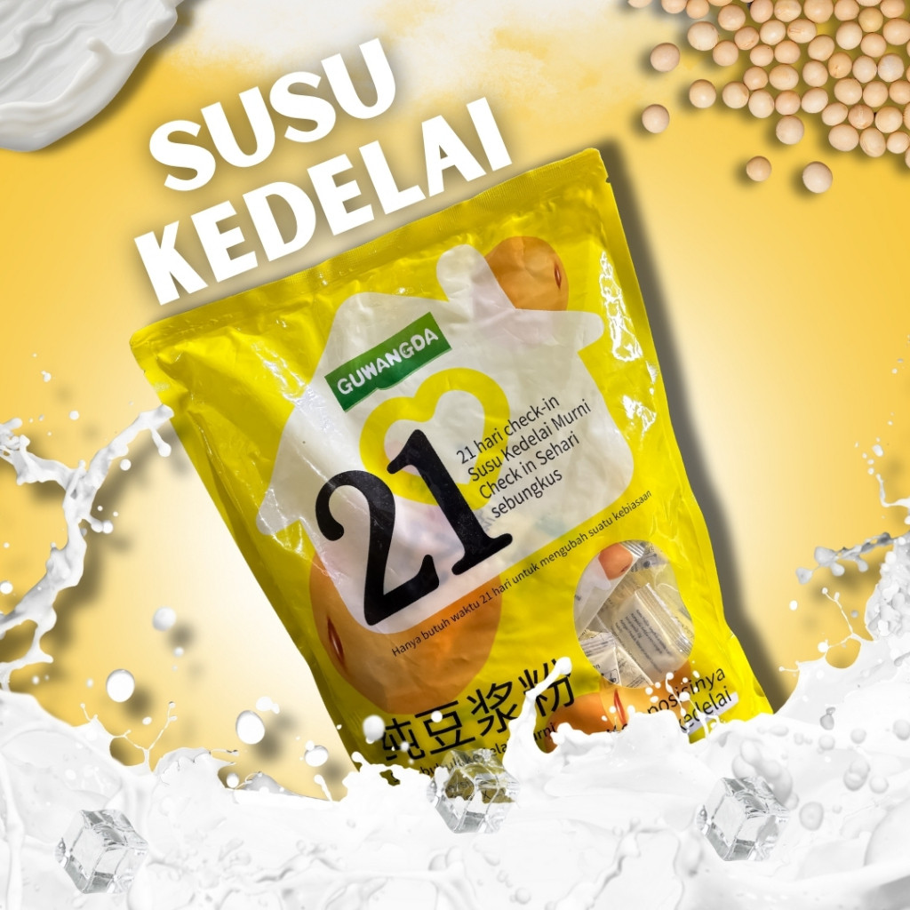 

SUSU BUBUK KACANG KEDELAI MURNI MINUMAN SEHAT GUWANGDA 525GR