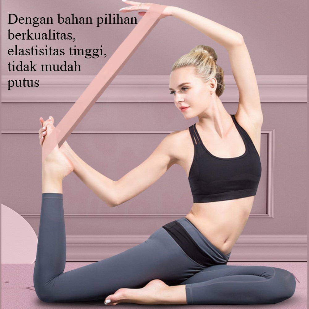 SHUNKO - Karet Elastis Olahraga - Karet Gym - Karet Yoga - Karet Elastis Fitness