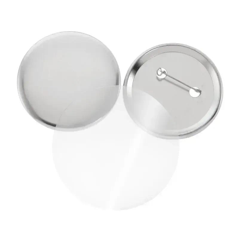

100Pcs 25mm 32mm 37mm 44mm 58mm 75mm DIY Badge Button Parts Supplies for Clothes/Handbag Decor Badge Button Maker Materials