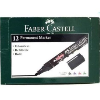 

Spidol Permanent Faber Castell - Hitam HARGA 1Pcs