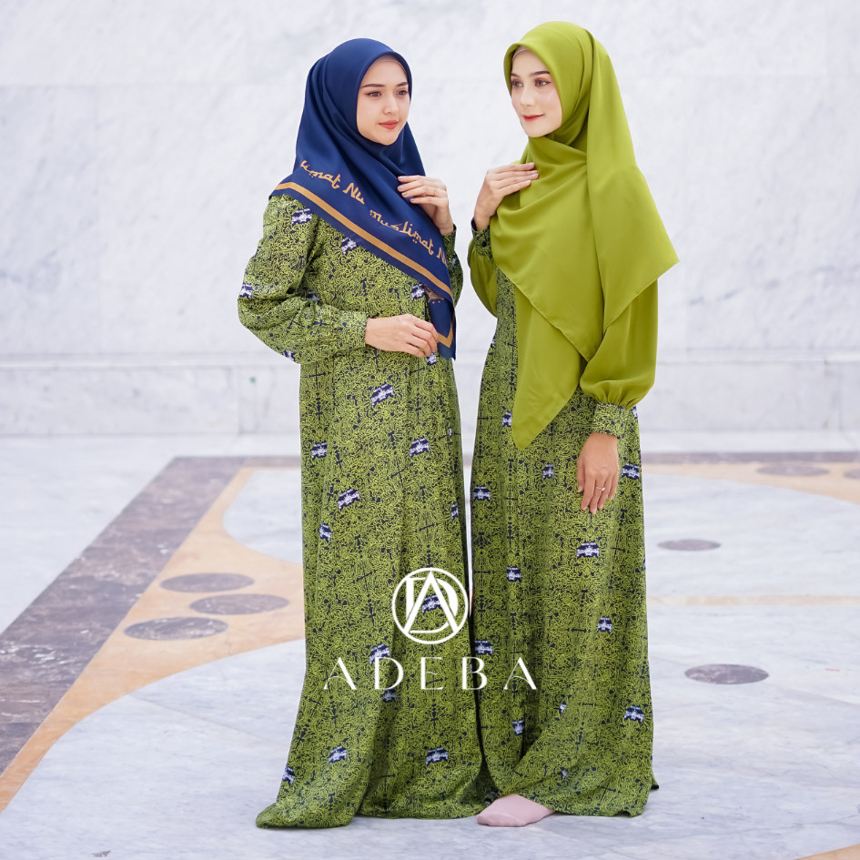 GAMIS BATIK PENGAOSAN MUSLIMAH NU MOTIF LASEM