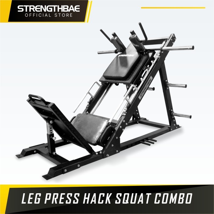 Leg Press Hack Squat Combo STRENGTHBAE Commercial Machine Gym Legpress