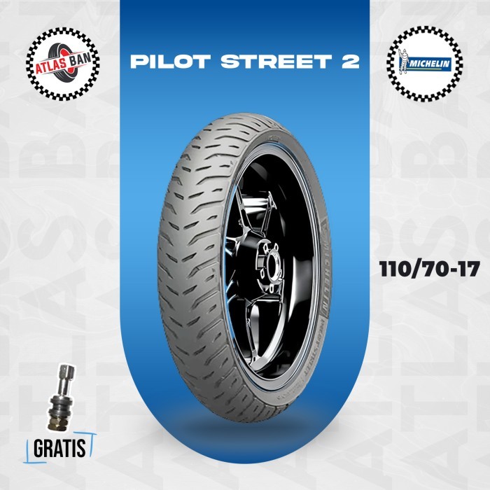 Ban Tubles Motor Sport MICHELIN PILOT STREET 2 110/70 Ring 17