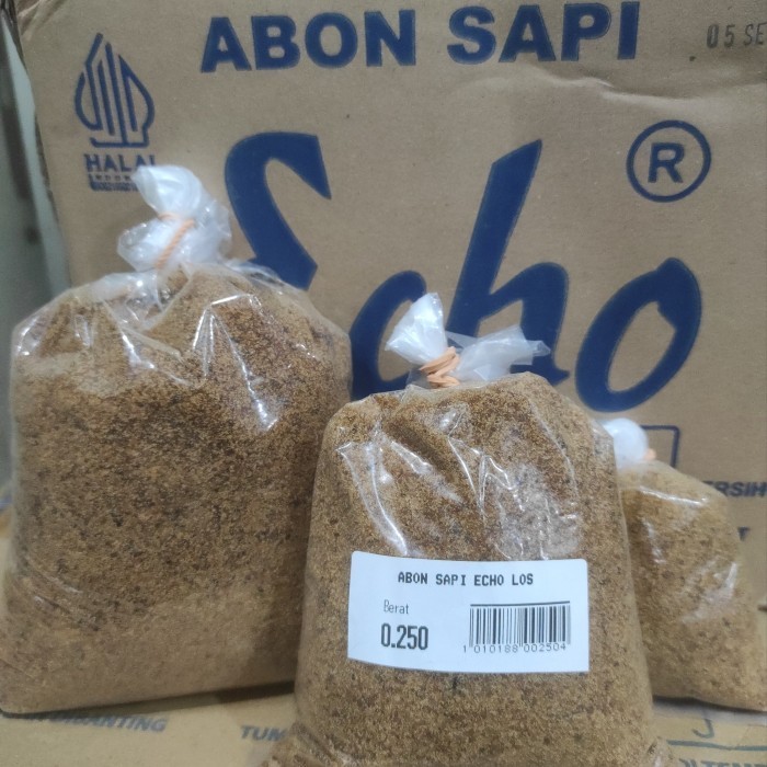 

abon sapi curah cap echo 250gr