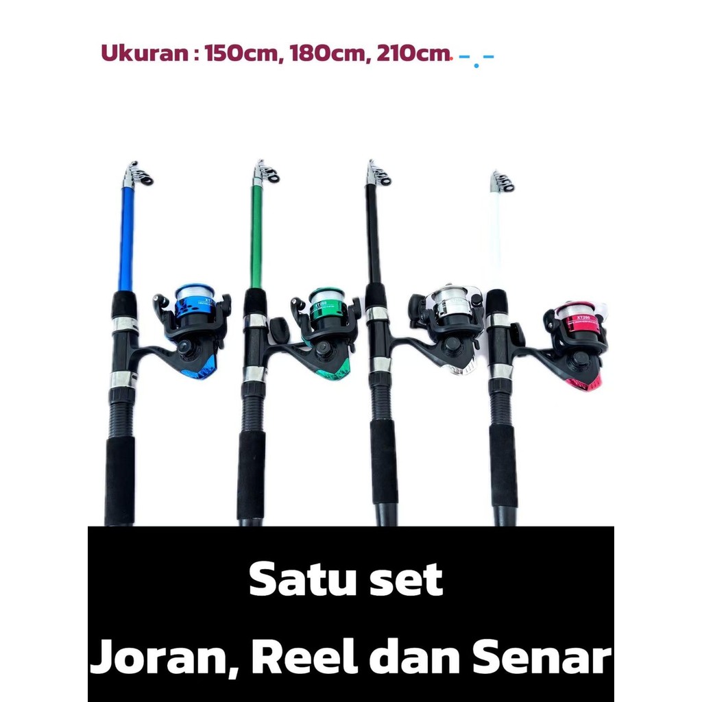 dvxg4z2zh9 antena catfish MIYABI Pancing Set Murah Kuat Power 1 Set Joran Merek Terkenal Phoenix Lan
