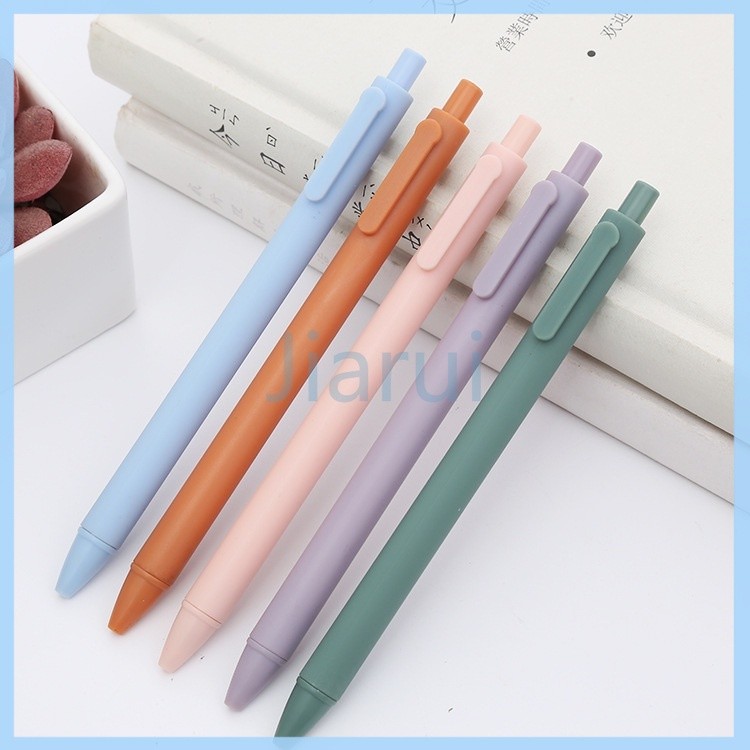 

Jiarui pulpen gel/pena gel warna macaron-0.5mm