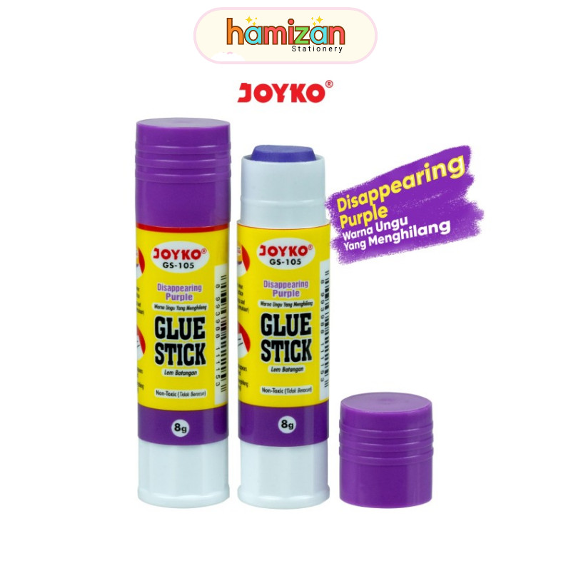 

( 1 pcs ) Glue Stick / Perekat Stik / Lem Batang Joyko GS-105 8gr / Glue Stick Lem Batang Joyko GS-105 8gr Murah Berkualitas