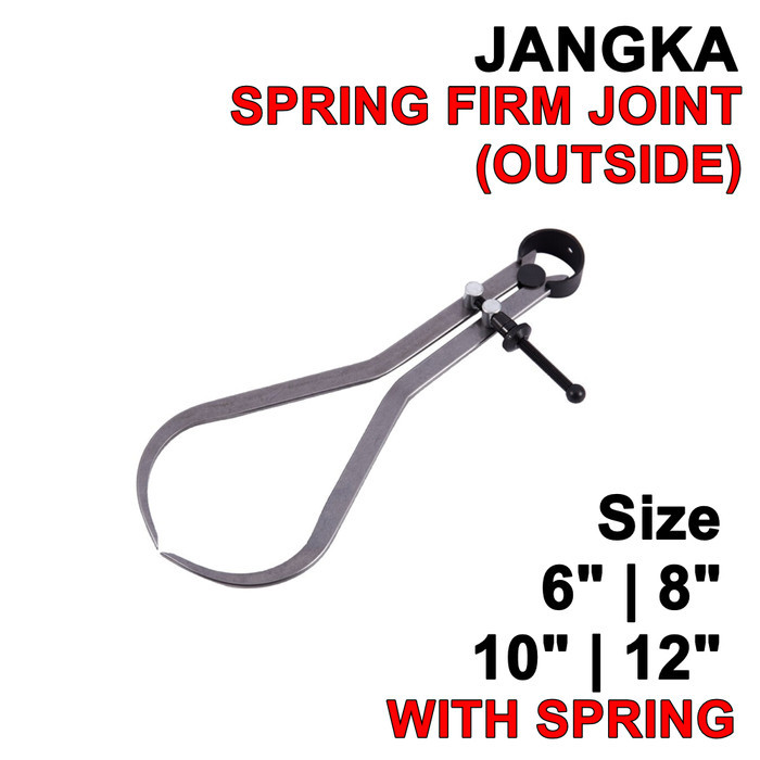 

Jangka Besi 12 Inch SOLAR Spring Caliper Firm Joint Outside Luar