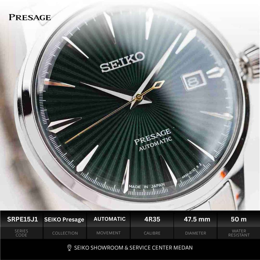 SEIKO Showroom Medan - Seiko Presage SRPE15J1