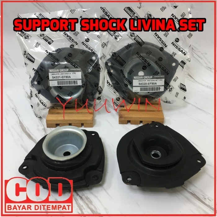 SUPPORT LIVINA RH LH - SUPPORT SHOCK BREAKER GRAND LIVINA KANAN KIRI