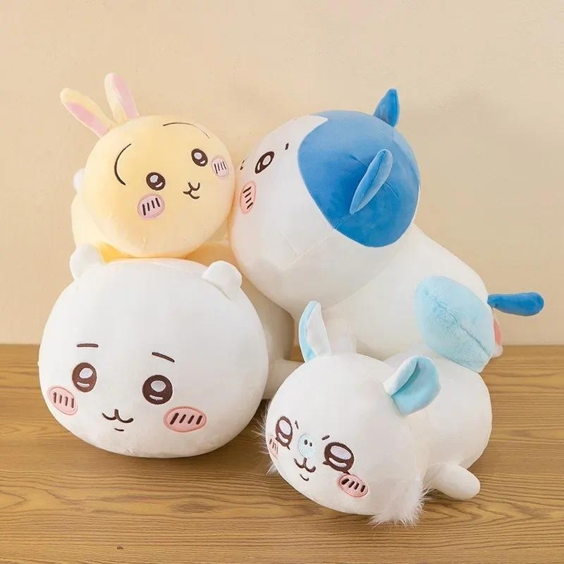 Big Size Chiikawa&Hachiware Anime Plush Stuffed Doll Cartoon Character Room Decoration Cute Doll Gir