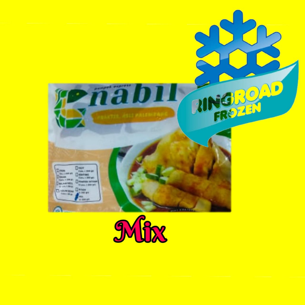 

NABIL PEMPEK MIX 250 GR - 5 PCS