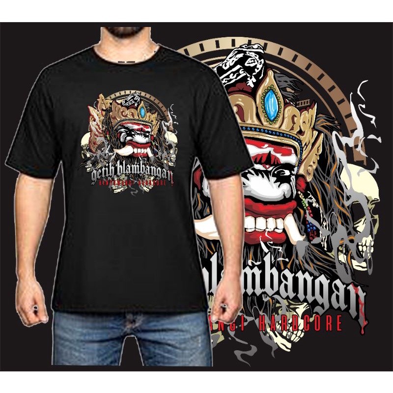 t-shirt kaos pria jaranan buto