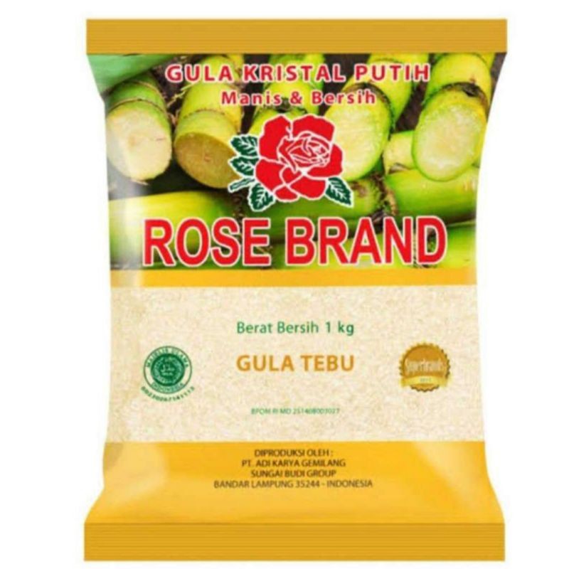 

Gula Pasir ROSE BRAND 1 kg